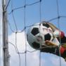 Fussball im Tor
