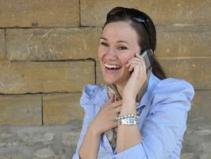 Frau-am-Telefon